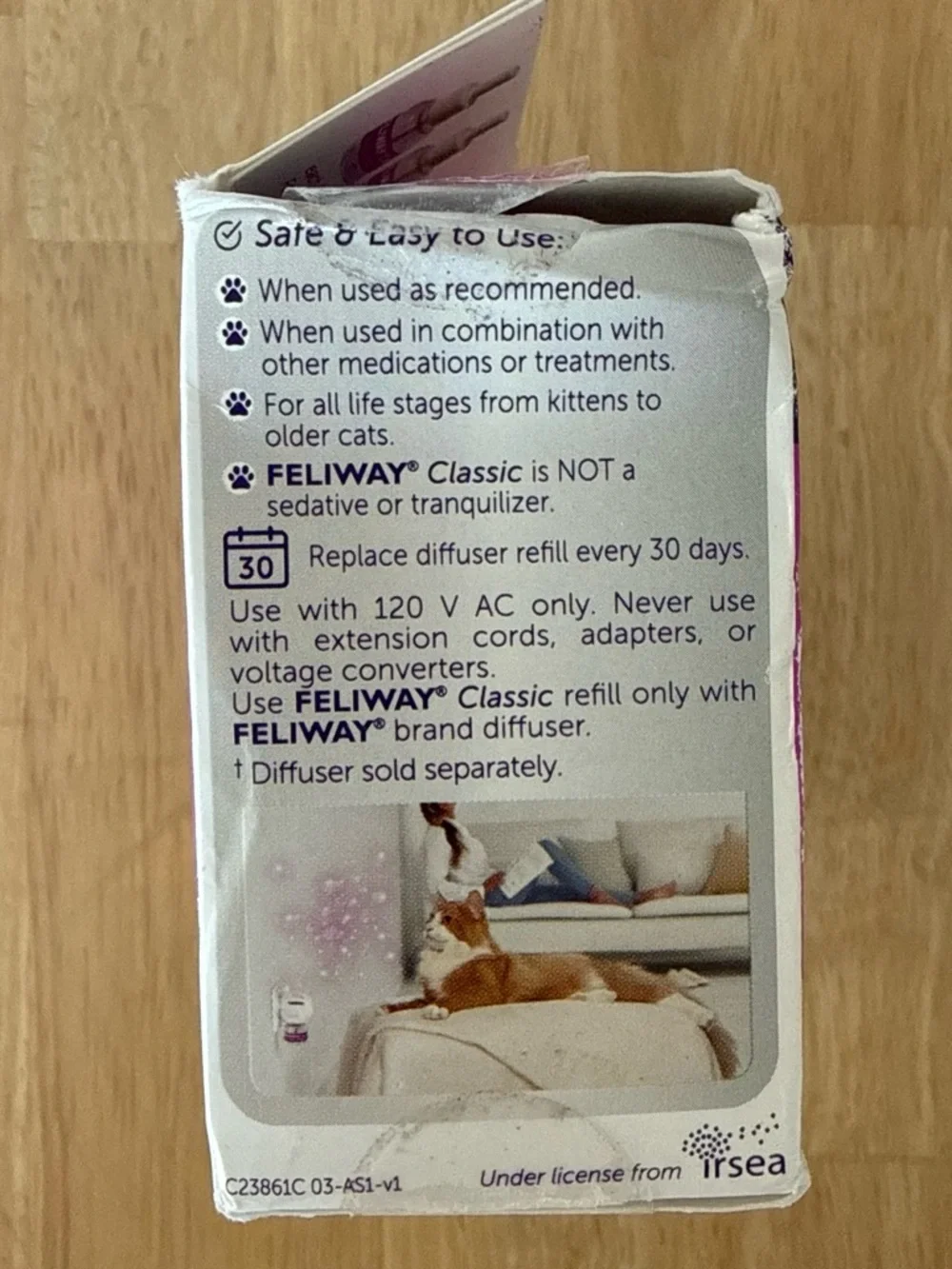 Feliway Classic Happy Cat Calming and Comfort 2 x 30 Day Refill Economy Pack♥️